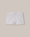 Short De Mezclilla,BLANCO